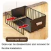 Drawer Shelves, Multi-functional Pull-out Storage Rack, Storage Cabinet Slide Drawer Basket For Easy Access_voghion.com