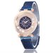 Cost performance full diamond ball quicksand women's mesh quartz ultra-thin Roman digital magnet watch_voghion.com