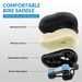 Selle de vélo ROCKBROS Selle de vélo Siège de vélo Mousse à mémoire de forme Confortable Ergonomique_voghion.com