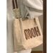 Shoulder Canvas College Students Classroom Use, , Large Capacity 2025 New High-end Texture Commuter Handbag_voghion.com