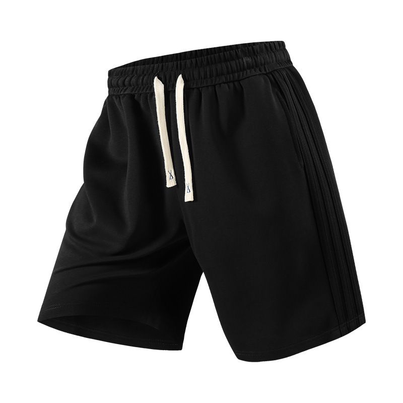 Men's Casual Summer Shorts - Loose Fit Cotton Cargo Shorts With Elastic Waist, Breathable & Comfortable_voghion.com