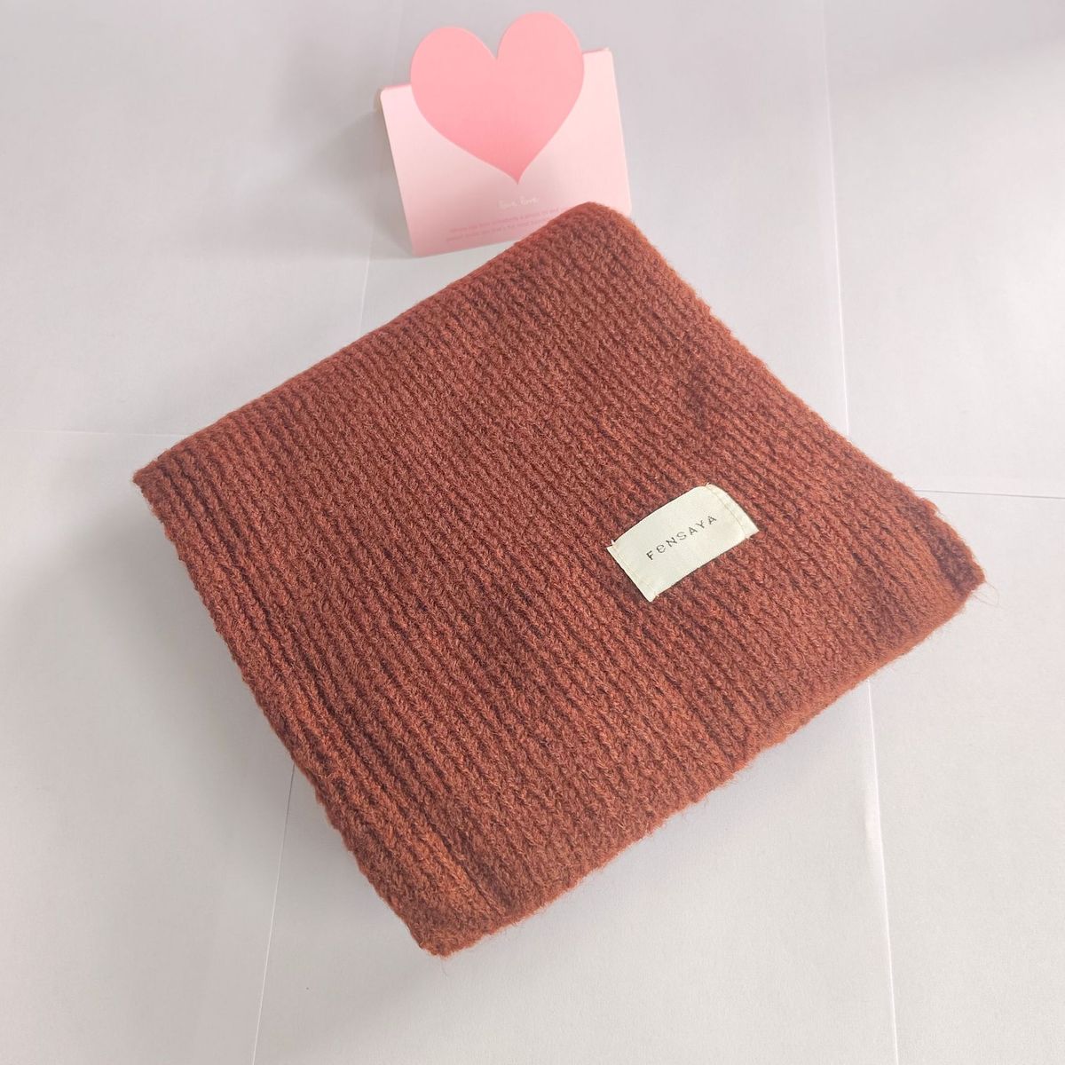 Bufanda de color liso para mujer, estilo coreano, versátil y cálida, de cachemir, ideal para parejas._voghion.com