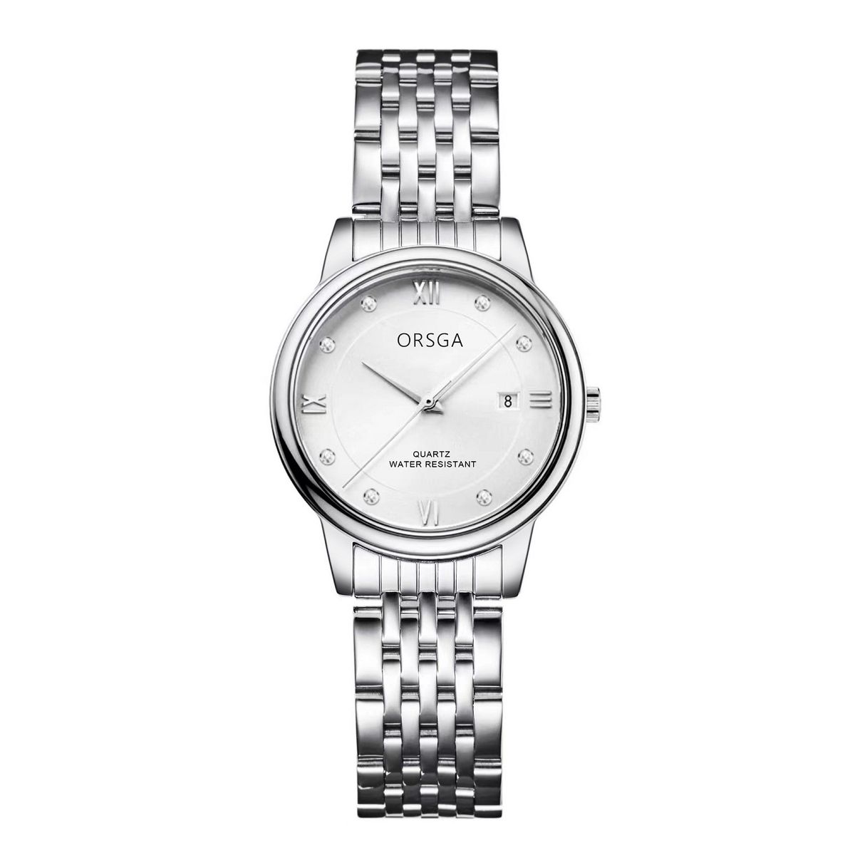 Orologi al quarzo, orologi da coppia di alta gamma, con calendario, orologi da lavoro, in oro e diamanti, per uomo e donna._voghion.com