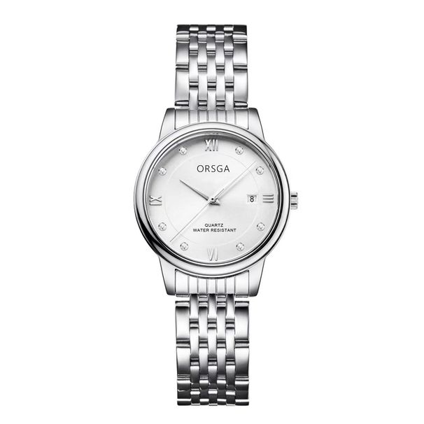 Orologi al quarzo, orologi da coppia di alta gamma, con calendario, orologi da lavoro, in oro e diamanti, per uomo e donna._voghion.com