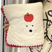 Embroidered Coral Terry Bath Towel Absorbent Quick-Dry Cartoon Pattern Women's Bath Towel_voghion.com