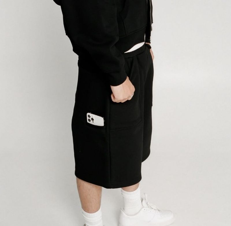 Pantaloncini da lavoro estivi da uomo transfrontalieri, larghi e dritti, alla moda, in coccodrillo, giapponesi, casual, pantaloni a cinque punte, un pezzo, spedizione diretta_voghion.com