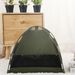 Cat shelter Four seasons all-purpose dog shelter outdoor removable washable semi-enclosed cat shelter_voghion.com