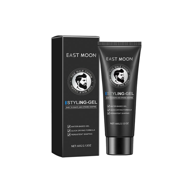 Styling-Gel für Männer, Haarwachs für Männer, Styling für gebrochenes Haar, Pflege, feuchtigkeitsspendendes Styling-Haargel_voghion.com