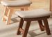 Fabric Home Use, Creative Bench For Changing Shoes, Solid Wood Coffee Table, Living Room Wooden Stool, Modern Simple_voghion.com