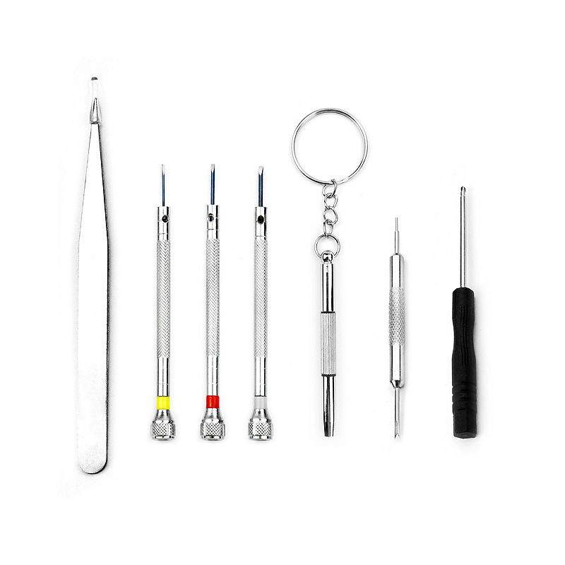 Set di strumenti per la riparazione di orologi, mini cacciavite, cacciavite per la riparazione di orologi, cacciavite per lo smontaggio di cellulari e laptop_voghion.com