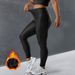 Leggings in pelle PU taglie forti con tasche – Pantaloni da yoga a vita alta con fodera in pile per donna (neri, elastici e comodi)_voghion.com