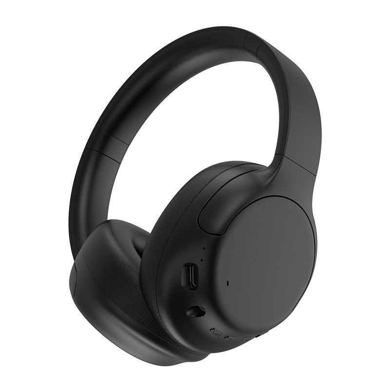 Cuffie Bluetooth wireless con cancellazione attiva del rumore, comfort over-ear per musica e chiamate, design pieghevole leggero, ANC 25 dB, 8 ore di riproduzione,_voghion.com