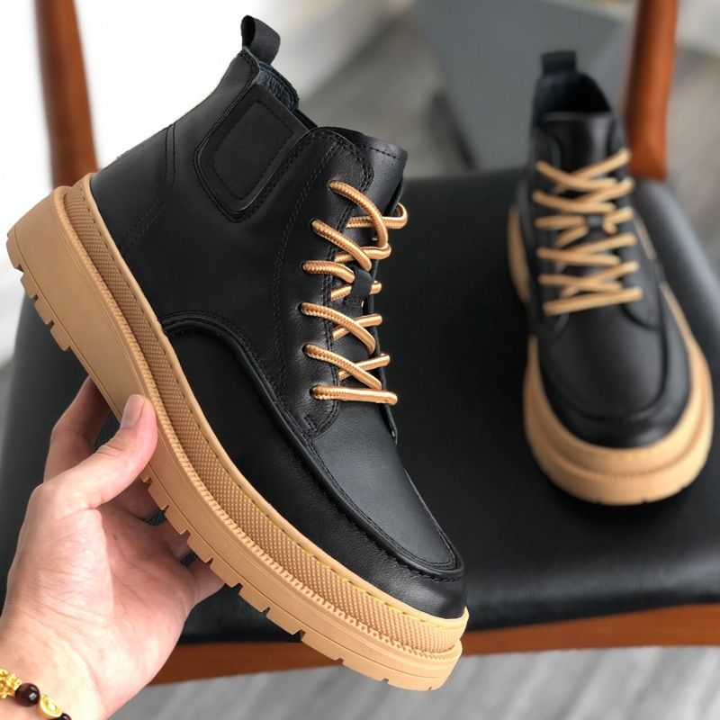 Herrenschuhe, europäischer Trend, Winter-Echtleder-Martin-Herren-Kurzarmstiefel, britische Modestiefel,_voghion.com