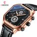 Men's Watches Square Multifunctional Men's Watch Wholesale Chronograph Calendar Luminous Belt Fashion Hot Quartz Watch_voghion.com