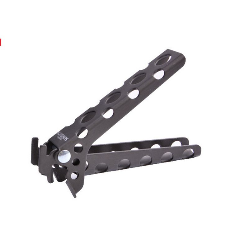 Outdoor accessories, aluminum alloy scald and anti slip camping pot clamp, frying pan clamp_voghion.com
