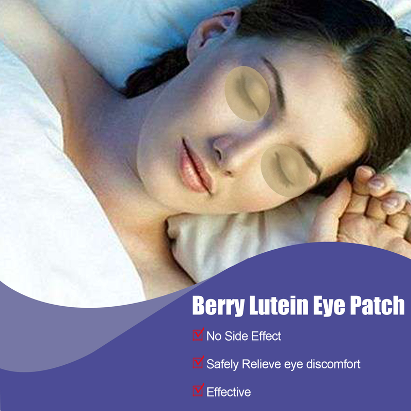 EELHOE Blueberry Lutein Relieving Fatigue and Myopia Cold compress Sleep Eye Mask_voghion.com