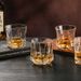 Set di bicchieri da whisky di alta qualità - Bicchieri da bar trasparenti per Scotch, Bourbon e liquori (elegante confezione regalo, confezione da 4, senza piombo)_voghion.com