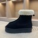 Henan Sangpo Sheepskin Mid-Calf Thick-Soled Curly Martin Snow Boots With Cotton And Thickened Wool Wedge Heel For Warmth_voghion.com