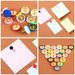 Factory direct creative office stationery 100 colored plastic-coated pushpins cork board Photo Wall Flat pushpins_voghion.com