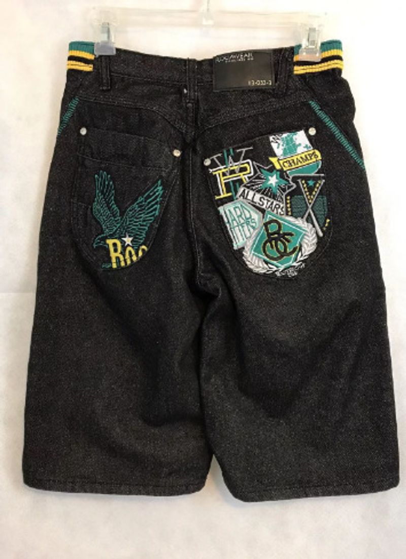 Jeans corti larghi con cuciture lavate retrò da donna_voghion.com