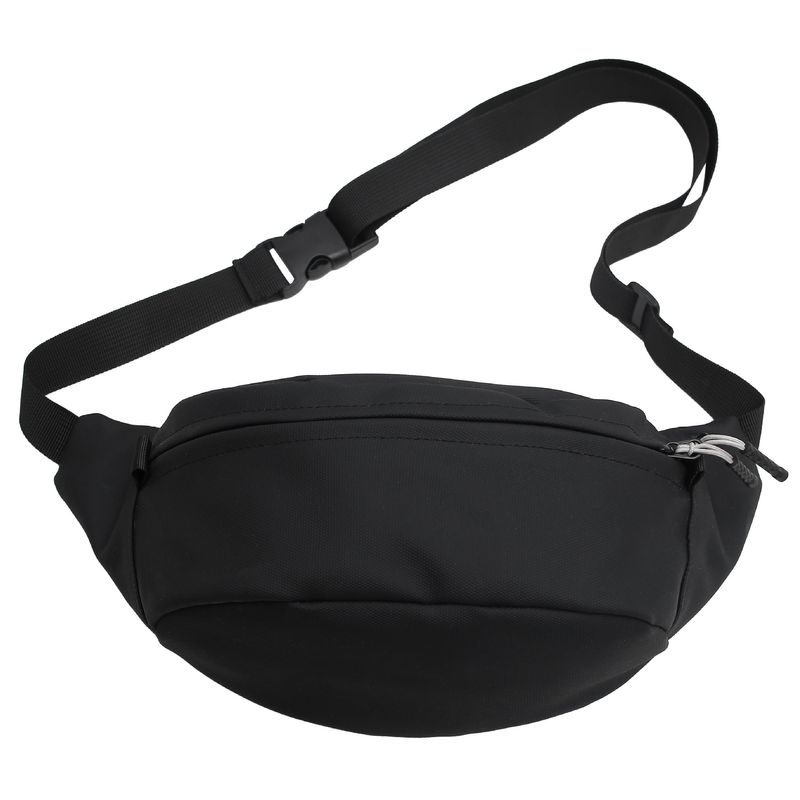 Versione coreana di borsa a tracolla casual da uomo e da donna versatile, tinta unita, per i viaggi, telefono cellulare minimalista_voghion.com