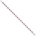 Sterling Silver Rhodium-plated Composite Ruby And Diamond Bracelet_voghion.com
