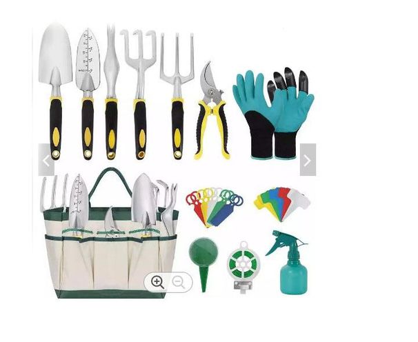 Forniture da giardino Set di attrezzi da giardino da 10 pezzi Set di attrezzi da giardinaggio da 10 pezzi_voghion.com