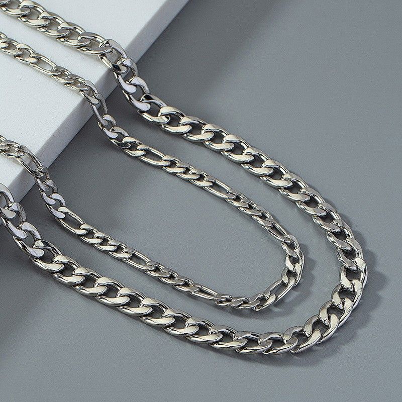 Unisex New Men's Waist Chain Simple All Match Waist Chain Body Chain Street Shooting Hip Hop Personality Clothing Accessories Men_voghion.com
