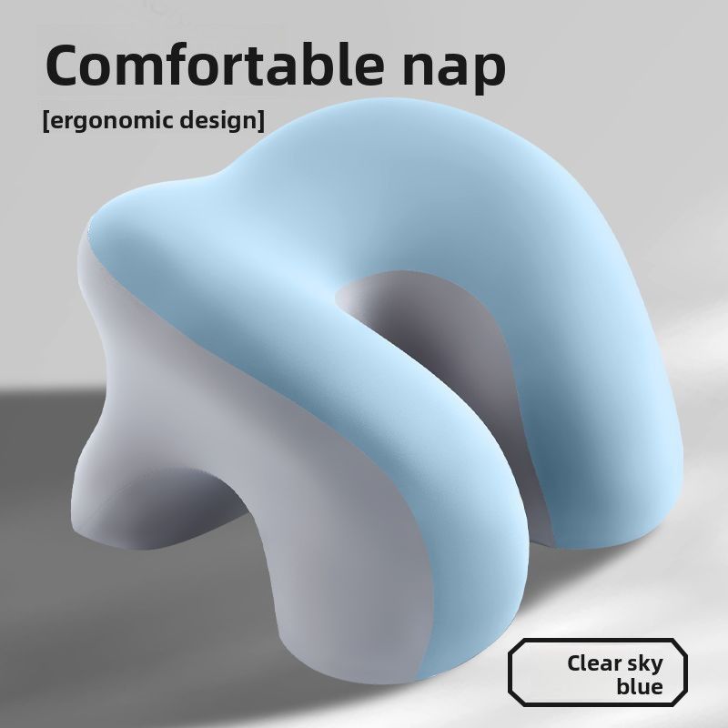 Oficina Estación de trabajo Estudiante durmiendo Pausa para el almuerzo Artefacto para dormir Siesta de niños Abrazo Almohada Verano_voghion.com