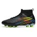High-Top Soccer Cleats For Men & Women - AG/TF Studs For Outdoor Training & Matches - Lightweight Synthetic Leather Upper With Anti-Slip Rubber Sole -_voghion.com