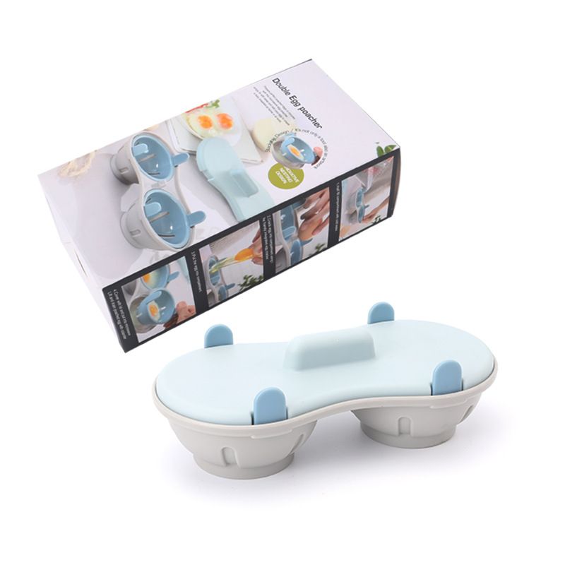 Cross-Border Microwave Oven Multi-Functional Steamer Creative Water Wave Poached Egg Cooker Plastic High Temperature_voghion.com