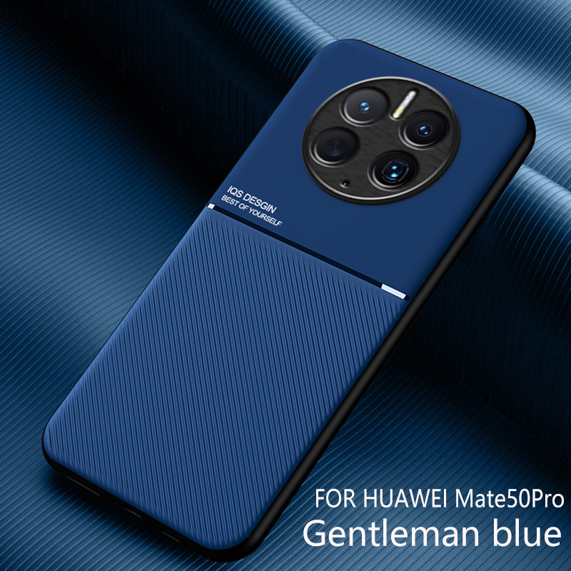 For Huawei Mate 50 Pro Case Car Magnetic Leather Cover Soft Frame Funda On For Mate 50 Pro Mate50 Pro Phone Cases Capa_voghion.com