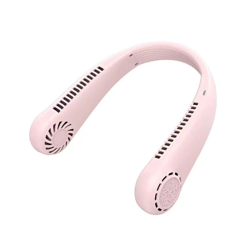 Bladeless Neck Fan With USB-C Charging - Hands-Free Personal Air Cooler (Ultra-Quiet 3 Speed Modes Lightweight & Portable For Outdoor/Travel/Office)​_voghion.com