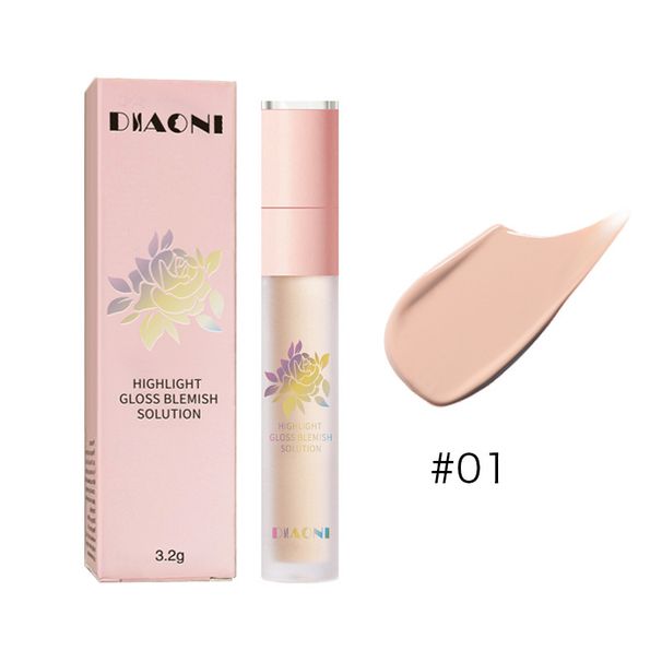 Correttore DIAONI Correttore Liquido per Coprire Segni di Acne e Occhiaie sul Viso, Penna Correttore_voghion.com