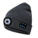 Unisex Bluetooth Beanie Hat With Light; Built-in Speaker Mic; Headlamp Cap With Headphones; Tech Gift For Men Women_voghion.com