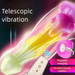Giocattoli sessuali massaggiatori telescopici vibranti elettrici ricaricabili completamente automatici_voghion.com