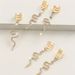 5 - Piece European And American Best - Selling DIY Wig Dreadlock Accessories, Punk Snake Rhinestone Braid Hair Clips_voghion.com