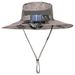 Men's Solar-Powered Cooling Fan Hat - High Wind Speed & UV Protection For Summer Outdoor Activitie_voghion.com