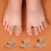 Toe Separator For Bunions & Overlapping Toes – Soft TPE Single-Hole Corrector For Big Toe Alignment (S, M, L Sizes) Overlapping Toe Separator_voghion.com