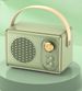 Cross-Border Retro Space Capsule Bluetooth Speaker Gift Radio Mobile Phone High-End Home Nostalgic Super Bass Sound_voghion.com