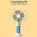 3-Speeds Rechargeable Handheld Desk Cooling Electric Fan Perfect For Travel Camping Portable Fan For Camping_voghion.com