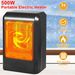 500W Portable Electric Heater PTC Ceramic Heating Fan 3S Heating Space For Home Office Use_voghion.com
