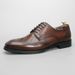 Men's Block GOOD YEAR Leather Shoes_voghion.com