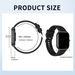 Smart Watch con chiamata wireless/composizione, modalità sport, promemoria chiamate e rifiuto, monitoraggio continuo per iPhone/Android_voghion.com