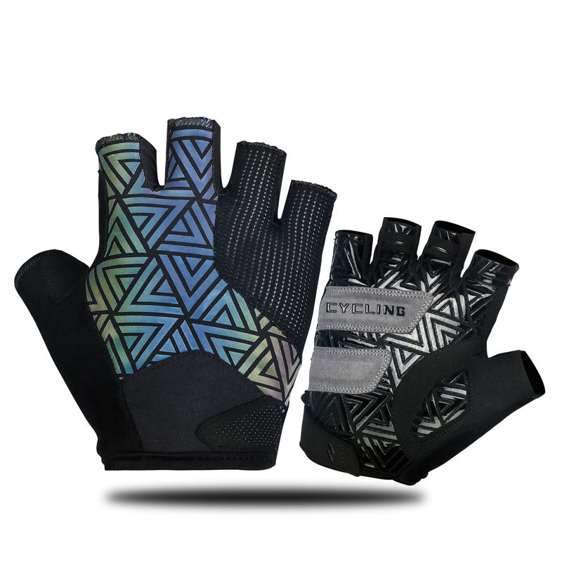 Riding gloves, half finger, summer men's women's road mountain bikes, bicycles, cycling equipment, shock absorption and_voghion.com