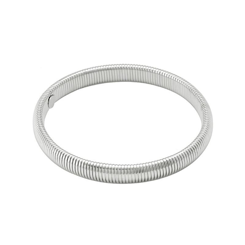 Set di gioielli da uomo, bracciale in acciaio inossidabile, orecchini e collare, in saldo, con cintura a gola d'oca._voghion.com