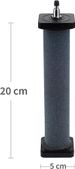 1 Pack Aquarium Air Stone Cylinder 20cm For Larger Air Pump Air Bubble Diffuser Release Tool For Pond Garden Circulation System_voghion.com