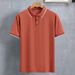 Herrenbekleidung in Übergröße, Sommer, neues kurzärmliges Poloshirt für Herren, dünn, Übergröße, lockeres Revers, kurzärmliges T-Shirt für Jungen_voghion.com