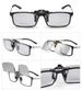 Fashion Photochromic Polarized on Sunglae Men Chameleon Clip Glae for Myopia Day Night Driving Eyewear UV400 Goggle_voghion.com
