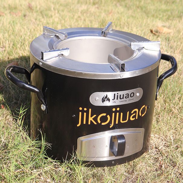 Stainless Steel Household Cooking Firewood Stove, Multifunctional Picnic Stove_voghion.com